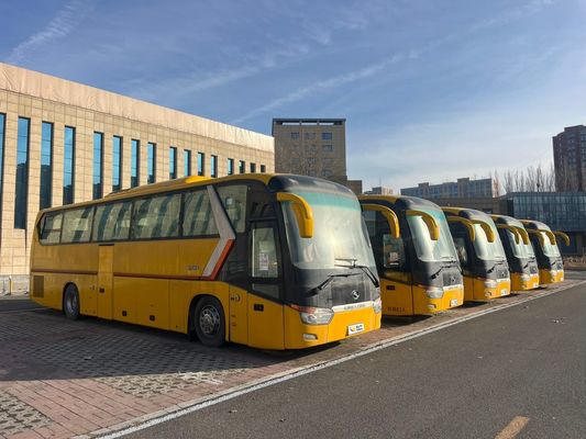 Tweedehands bussen met schokabsorptie Dubbellageglas en warme lucht Nationale IV-emissie standaard bulk verkoop aanbieding