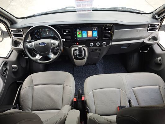 14-Zits Tweedehands Minibus Diesel Jiangling Transit CN-4 Bestelwagen met 145 km/u Topsnelheid