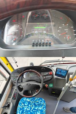 New Energy Pure Electric Shuchi Bus 62/31 Zitplaats Gele Tweedehands LHD City Bus