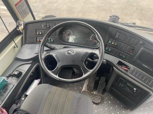 48 zitplaatsen Pure Electric KING LONG White tweedehandsbus met achterbaan 1860 en voorbaan 2054