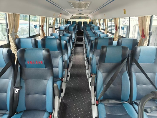 King Long 2017 Registratie CATL Pure Elektrische Batterij Gebruikte Bus met Motortype Elektrisch Totale Afmetingen mm 10.7x2.5x3.3m