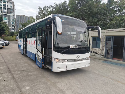 King Long 2017 Registratie CATL Pure Elektrische Batterij Gebruikte Bus met Motortype Elektrisch Totale Afmetingen mm 10.7x2.5x3.3m